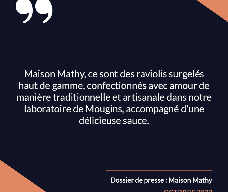 Dossier de presse – Maison mathy